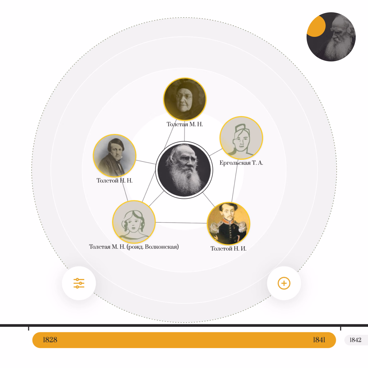 Slovo Tolstogo project screenshot